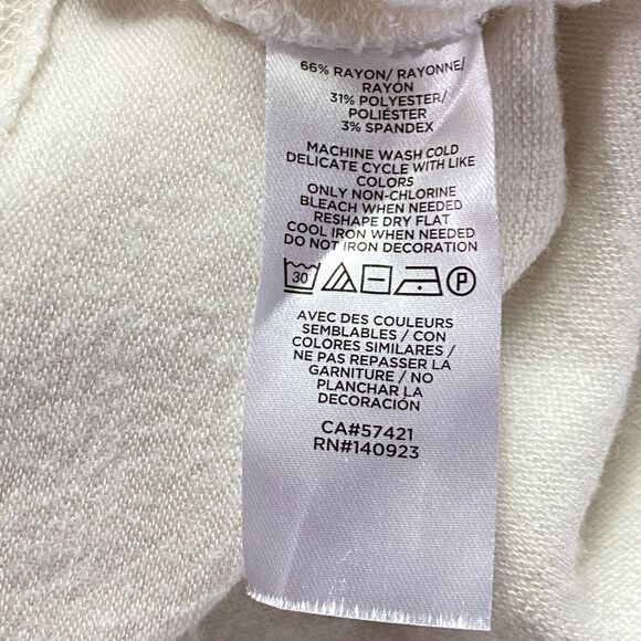 LOFT Henley Long Sleeve Tee Women's Size Large - Picture 4 of 7